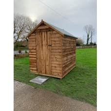 8ft x 6ft Wooden Apex Heavy Duty Shed